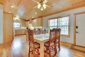 Norfork Lake Access: Cabin w/ Deck & Water View!