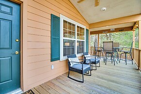 Norfork Lake Access: Cabin w/ Deck & Water View!