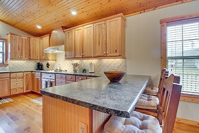 Norfork Lake Access: Cabin w/ Deck & Water View!