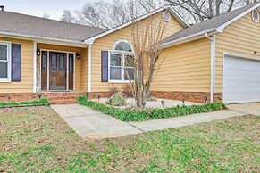 2 Mi to UNC at Charlotte: Home w/ Deck & Yard!