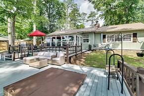 Private Dock + Fire Pit: Gantt Lake Getaway!