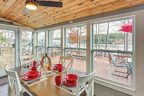 Private Dock + Fire Pit: Gantt Lake Getaway!