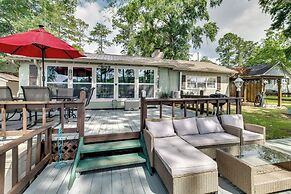 Private Dock + Fire Pit: Gantt Lake Getaway!