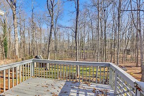 Fire Pit & Wooded Views: Family Home in Dacula!