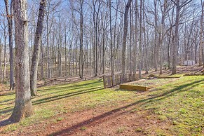 Fire Pit & Wooded Views: Family Home in Dacula!