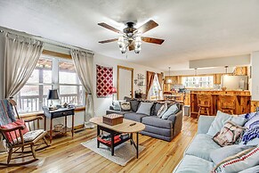 Walk to Little River Falls: Lakefront Cabin