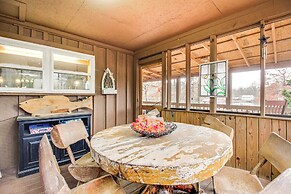 Walk to Little River Falls: Lakefront Cabin