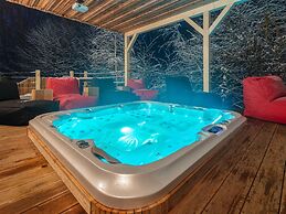 Villa in Celadna With Outdoor Cinema & Whirlpool