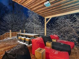 Villa in Celadna With Outdoor Cinema & Whirlpool