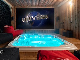 Villa in Celadna With Outdoor Cinema & Whirlpool