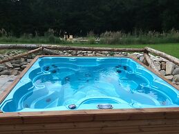 Villa in Lesany With Sauna and Jacuzzi