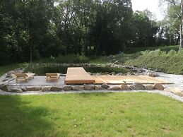 Villa in Lesany With Sauna and Jacuzzi