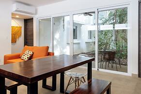 Modern Apt Tulum with 2 BDR Gym & Pool