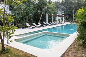 Modern Apt Tulum with 2 BDR Gym & Pool
