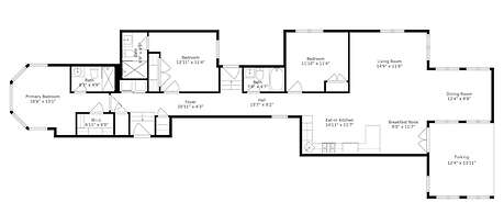 3 Bed 3 Bath Lakefront Oasis, Parking Included 3 Bedroom Apts