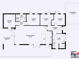 5 Star Holiday Home in Lokken