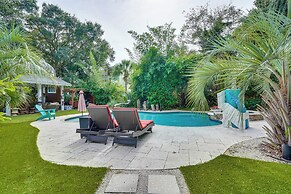 Walk to Beach: Gem w/ Pool & Spa in Isle of Palms!