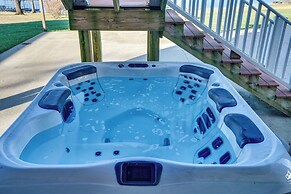 Hot Tub, Dock & Views: Waterfront Home in Cadiz!