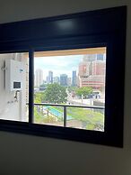 Studio completo a 230m do metrô Brooklin