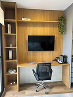 Studio completo a 230m do metrô Brooklin