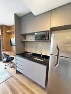 Studio completo a 230m do metrô Brooklin