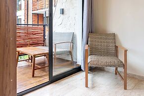 Pool & Rooftop in Tulum. 2 Bedrooms Flat