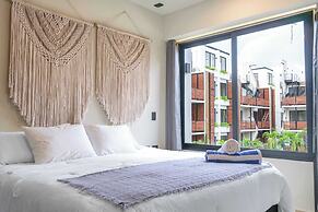 Pool & Rooftop in Tulum. 2 Bedrooms Flat