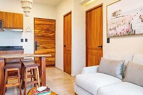 Pool & Rooftop in Tulum. 2 Bedrooms Flat