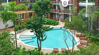 Pool & Rooftop in Tulum. 2 Bedrooms Flat