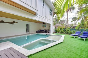 Walk to Ocean: Home w/ Pool in Holmes Beach