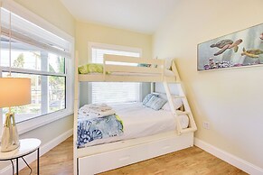 Walk to Ocean: Home w/ Pool in Holmes Beach