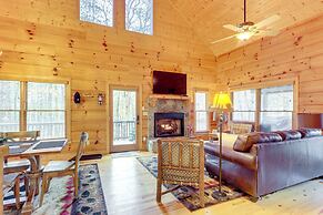 9 Mi to Dtwn Blue Ridge: Cabin w/ Deck & Grill!