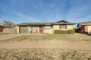 Lubbock Home: 3 Mi to Texas Tech!