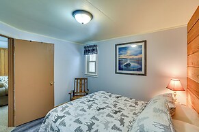 Fish, Hike & Relax: Riverfront Manistique Cabin