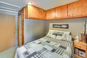 Fish, Hike & Relax: Riverfront Manistique Cabin