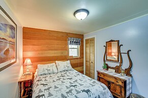 Fish, Hike & Relax: Riverfront Manistique Cabin