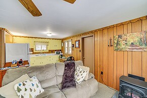 Fish, Hike & Relax: Riverfront Manistique Cabin