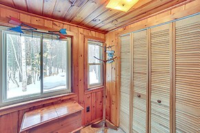 Fish, Hike & Relax: Riverfront Manistique Cabin