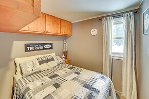 Fish, Hike & Relax: Riverfront Manistique Cabin