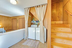 Hot Tub, Deck & Fire Pit: Secluded Cabin in Murphy