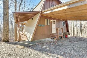 Hot Tub, Deck & Fire Pit: Secluded Cabin in Murphy