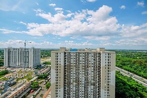 Minimalist and Warm 2BR at 29th Floor Podomoro Golf View Apartment