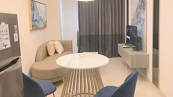 Wonderful 2BR with City View at Grand Sungkono Lagoon Apartment
