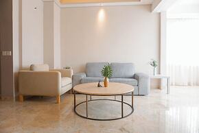 Spacious and Homey 1BR at Talang Betutu Apartment near MRT Station