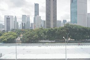 Spacious and Homey 1BR at Talang Betutu Apartment near MRT Station