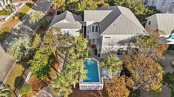 Steps to Beach! Arcade Game Room, Pool + Hot Tub Calico Scallop by Ava