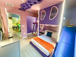 Upstay Theme Rooms and Arcade Games Plus Private Pool