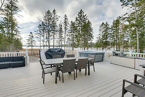 West Bay Home w/ Hot Tub & Fire Pit in Gouldsboro!