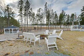 West Bay Home w/ Hot Tub & Fire Pit in Gouldsboro!