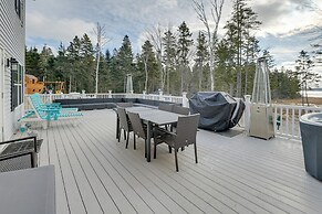 West Bay Home w/ Hot Tub & Fire Pit in Gouldsboro!